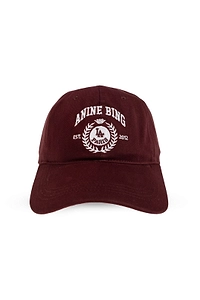 Anine Bing Jeremy Embroidered Baseball Cap