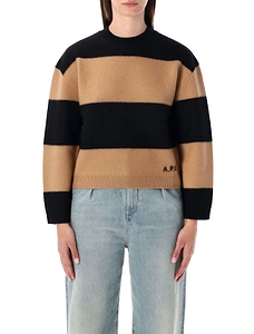 A.P.C. Penny Knitted Stripped Jumper