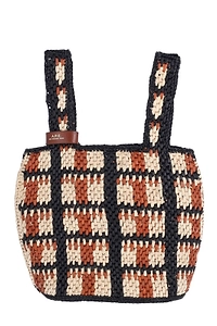 A.P.C. Pecan Woven Tote Bag