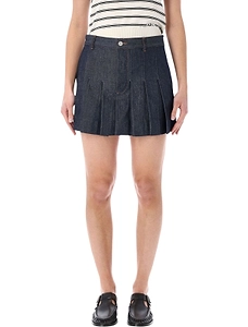 A.P.C. Pleated Mini Skirt