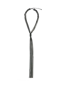 Antonelli Crystal Knot Necklace