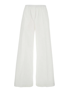 Antonelli Elastic-Waist Loose-Fit Pants