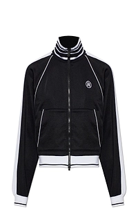 Amiri Stripe Trim Zip Sweatshirt