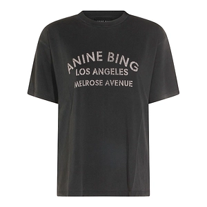 Anine Bing Logo Print T-Shirt
