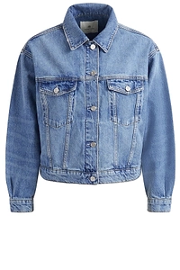 Anine Bing Long-Sleeved Denim Jacket