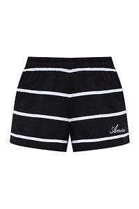 Amiri Striped Logo Shorts
