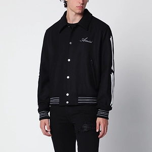Amiri Striped Trim Skeleton Sleeve Jacket