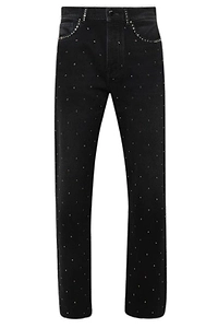 Amiri Studs Embellished Ao Straight Jeans