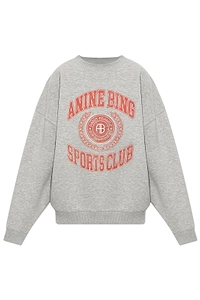 Anine Bing Miles Logo Sweatshirt