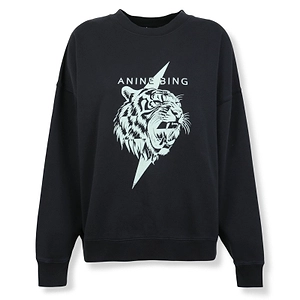 Anine Bing Miles Tiger Printed Sweatshirt