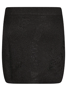 Amiri Textured Knitted Skirt