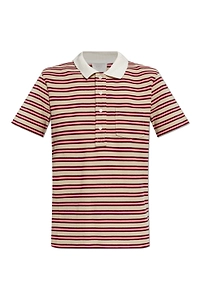 A.P.C. Striped Polo T-Shirt
