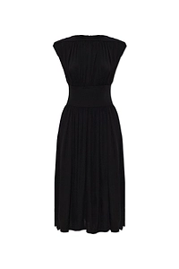 Anine Bing Pleated Midi Dress