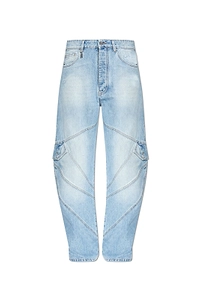 Amiri Wide Leg Cargo Jeans