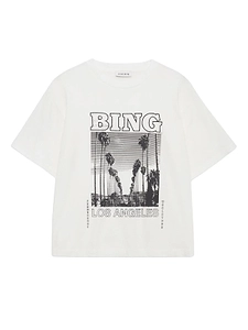 Anine Bing Relaxed Logo T-Shirts