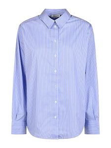 Anine Bing Striped Button-Up Shirt