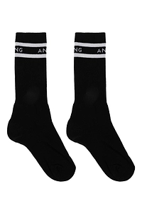 Anine Bing Sully Logo Socks