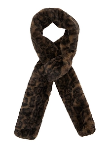 Apparis Leopard Ecofur Scarf