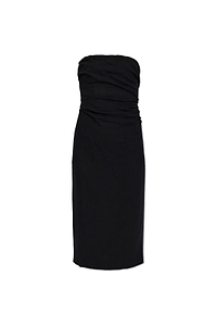 Anine Bing Tyla Strapless Midi Dress