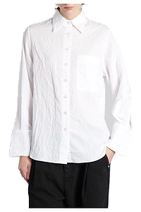 Amish Long-Sleeved Curved Hem Shirt