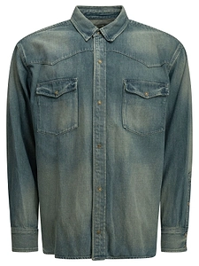 A.Presse Vintage Western Denim Shirt