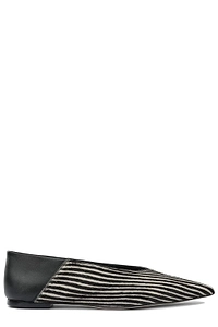Ammb Milano Cavallino Pointed Flat Shoes