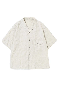 And Wander Crinkled Short-Sleeved Shirt