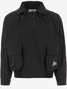 And Wander Flap Pocket Hooded Jacket