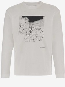 And Wander Generative Graphic Print Sweater