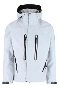 And Wander Hooded Zip Performance Jacket