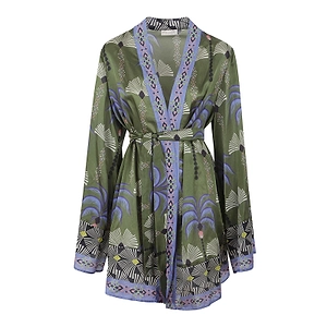 Anjuna Carlotta Printed Belted Dress