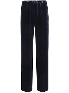 Antonelli Tazio Velvet Straight-Leg Pants