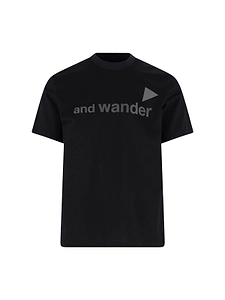 And Wander Logo Print T-Shirt