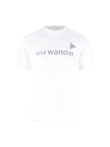 And Wander Logo Print T-Shirt
