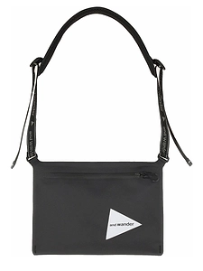 And Wander Logo Printed Shoulder Bag