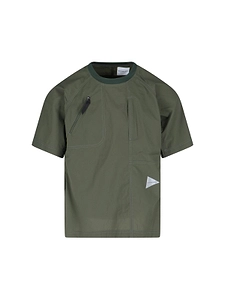 And Wander Short Sleeve Knit Top