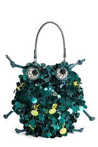 Anya Hindmarch Beetle Embellished Crossbody Bag