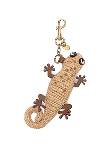 Anya Hindmarch Bijoux Woven Lizard Keyring