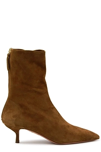 Aquazzura Montmartre Pointed Toe Ankle Boots