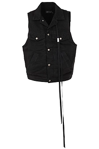 Ann Demeulemeester Collared Sleeveless Vest