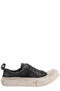 Ann Demeulemeester Distressed-Finish Low-Top Sneakers