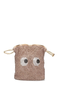 Anya Hindmarch Embellished Drawstring Bucket Bag