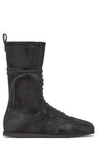 Ann Demeulemeester Fides High Top Boxing Sneakers