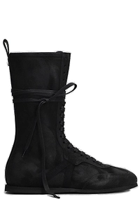 Ann Demeulemeester Fides High-Top Boxing Sneakers