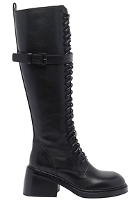 Ann Demeulemeester Heike Lace-Up Knee Boots