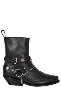 Ann Demeulemeester Ieva Santiags Ankle Boots