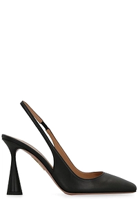 Aquazzura Square Toe Slingback Pumps