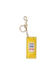 Anya Hindmarch Mustard Packet Keyring