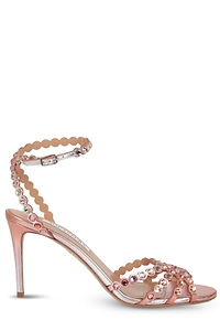 Aquazzura Tequila Embellished Heeled Sandals