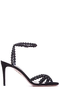 Aquazzura Tequila Embellished Open Toe Sandals
